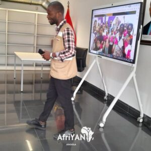 AfriYAN Angola e Governo da Província de Luanda: Saúde Menstrual em Foco
